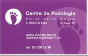Centre de podologia Puig-reig