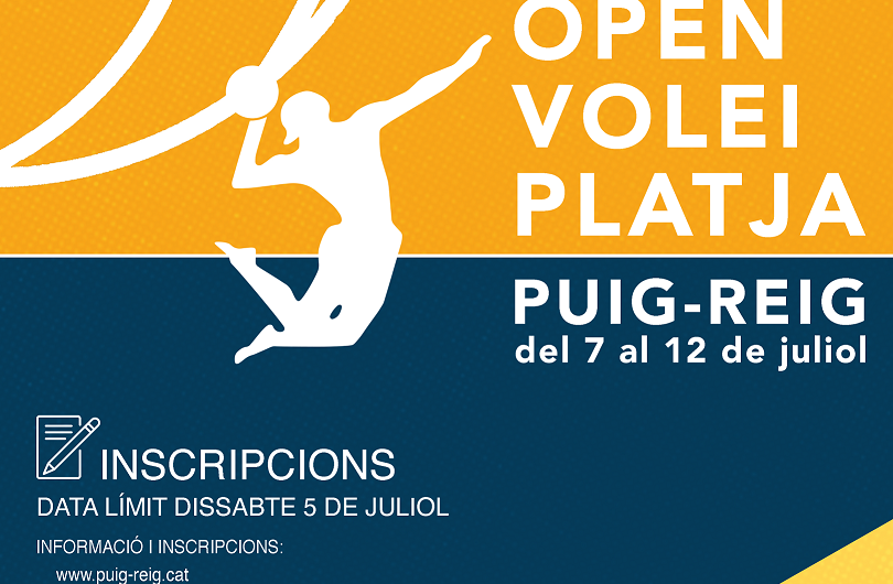 Inscripcions 27è Open Volei Platja