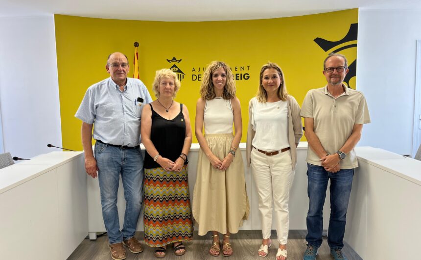 La delegada del Govern a la Catalunya Central es reuneix amb el govern de Puig-reig