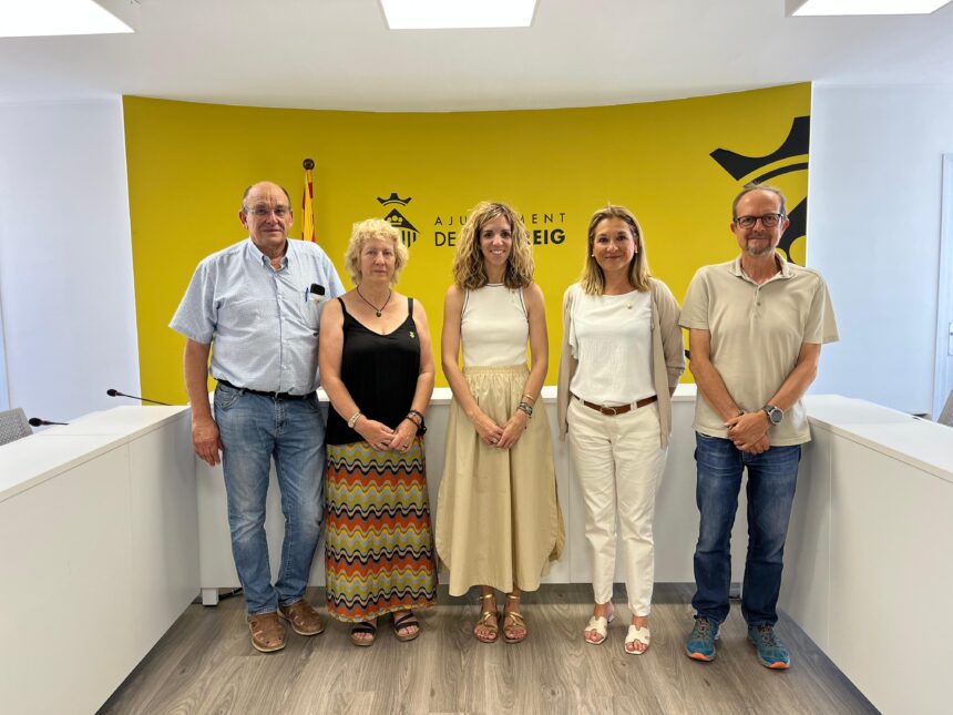 La delegada del Govern a la Catalunya Central es reuneix amb el govern de Puig-reig