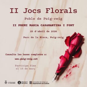 WhatsApp Image 2026-01-24 at 20.07.10 L’Ajuntament de Puig-reig convoca els II Premis Jocs Florals amb nous guardons i categories simplificades