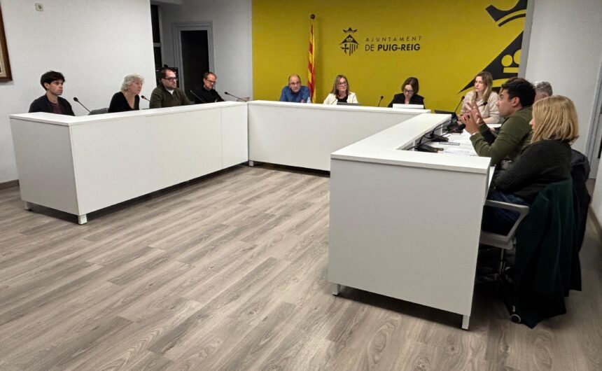 Resum del ple ordinari de febrer de l’Ajuntament de Puig-reig