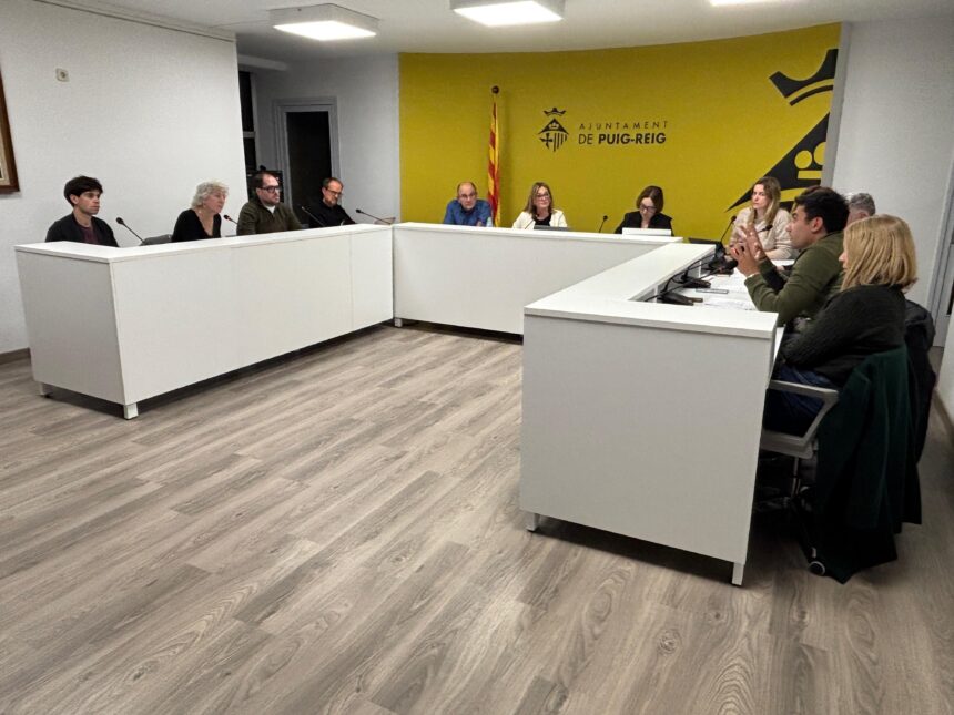 L’Ajuntament de Puig-reig aprova un pressupost per al 2026 de 8,1 milions d’euros