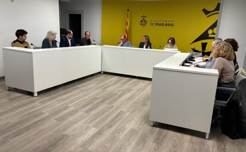 Resum del ple ordinari de març de l’Ajuntament de Puig-reig
