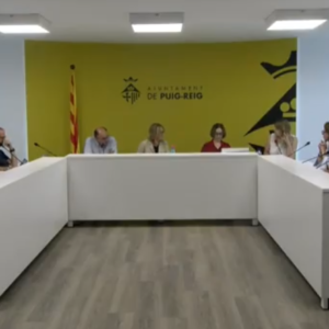 Resum del ple ordinari de maig de l’Ajuntament de Puig-reig