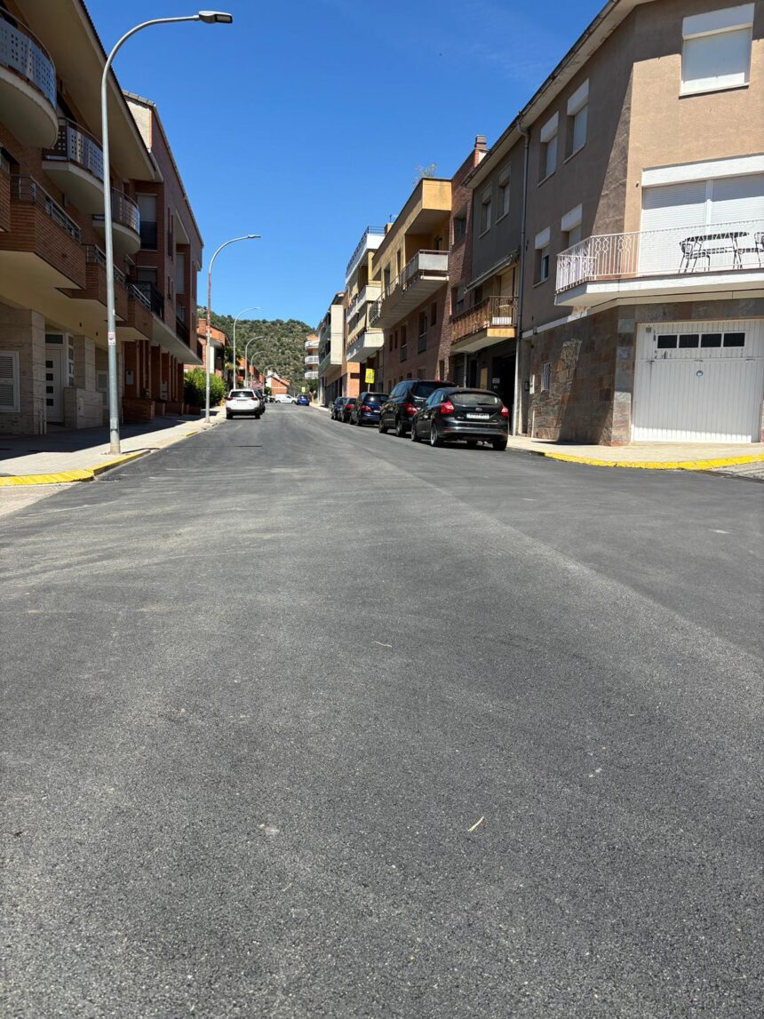 Puig-reig inverteix prop de 200.000 euros de fons propis en la millora i l’asfaltatge de les vies urbanes