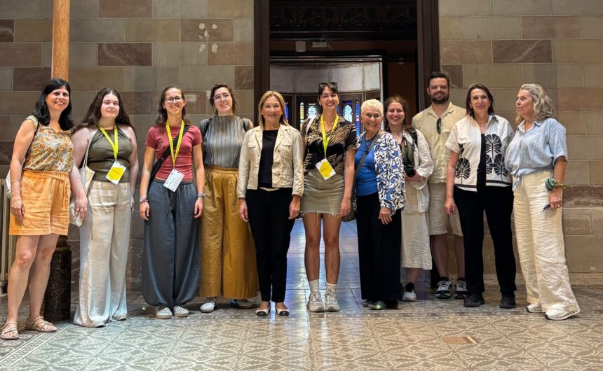 Puig-reig rep una delegació del Congrés Mundial d’Arquitectura 2026 en una visita internacional a la colònia de Cal Pons