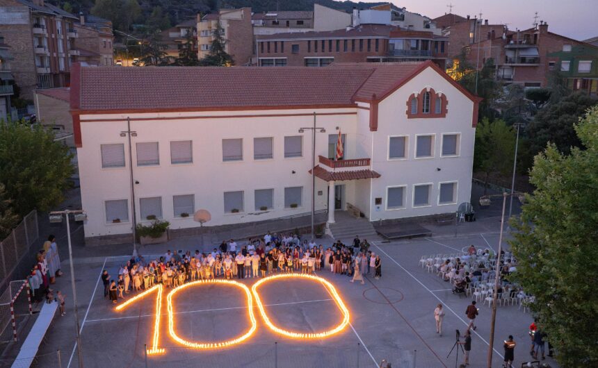 L’Escola Alfred Mata de Puig-reig enceta l’any del centenari amb un acte commemoratiu