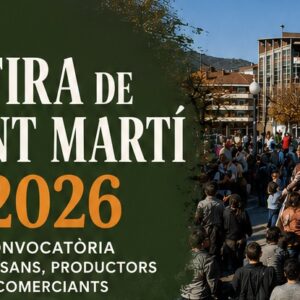 imatge fira Puig-reig obre el període d’inscripcions per participar a la Fira de Sant Martí els dies 7 i 8 de novembre de 2026