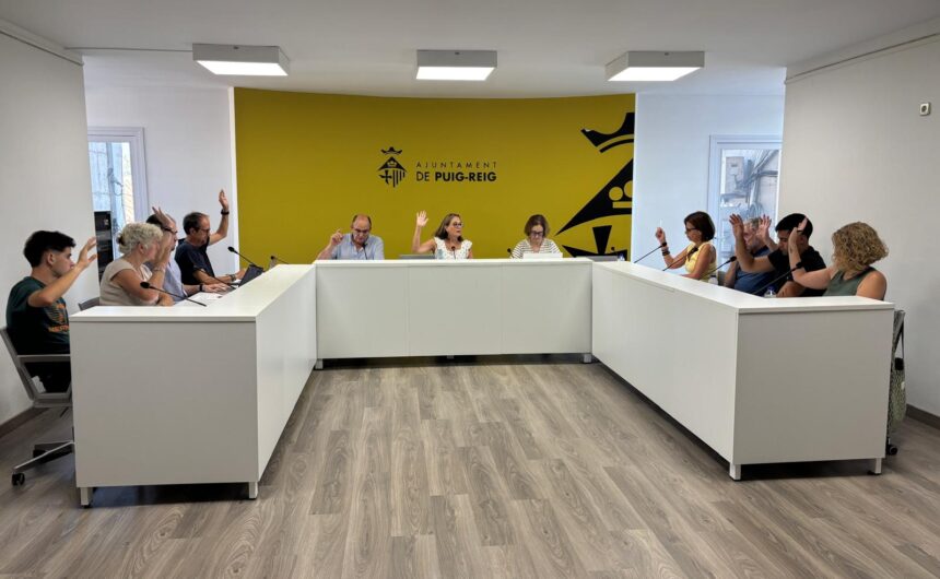 Ple ordinari de juliol de l’Ajuntament de Puig-reig