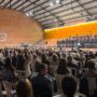 El concert dels UST Singers aplega 200 persones en la cloenda de la 46a edició del Festival de Cant Coral de Puig-reig