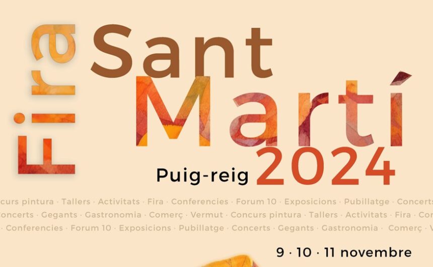 Puig-reig obre el període d’inscripcions per participar a la Fira de Sant Martí 2024