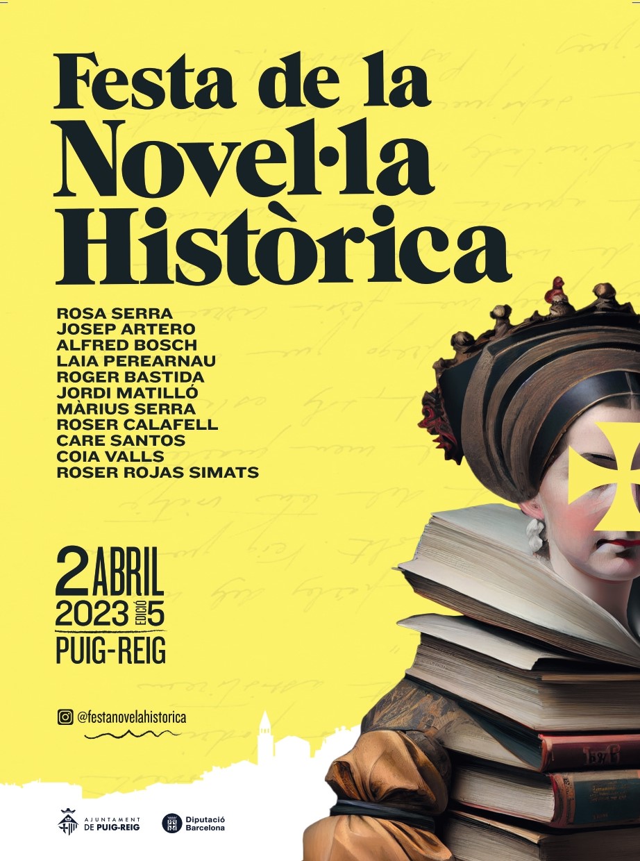 Cartell Festa Novel·la històrica 2023