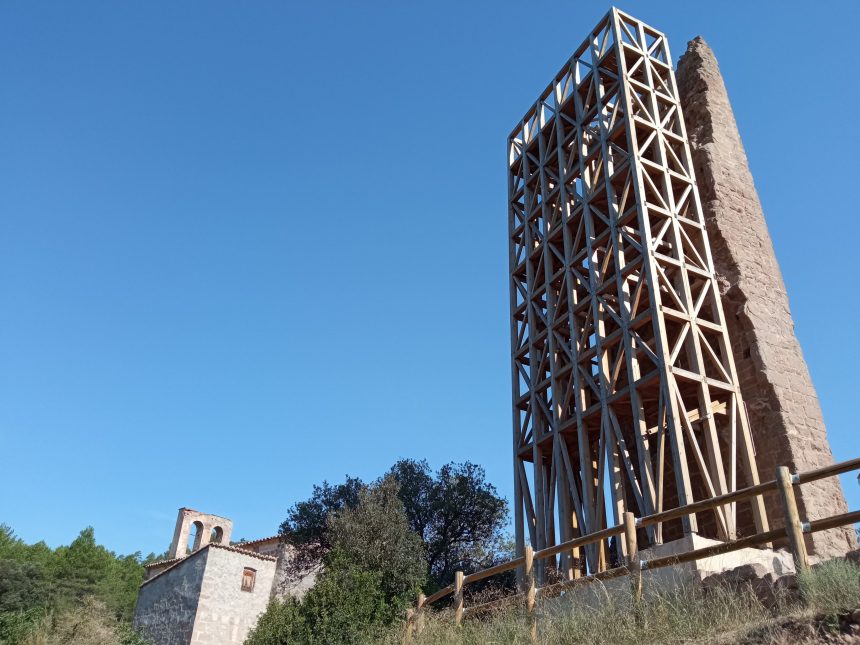 Lliurament del Pla director del castell de Merola a Puig-reig