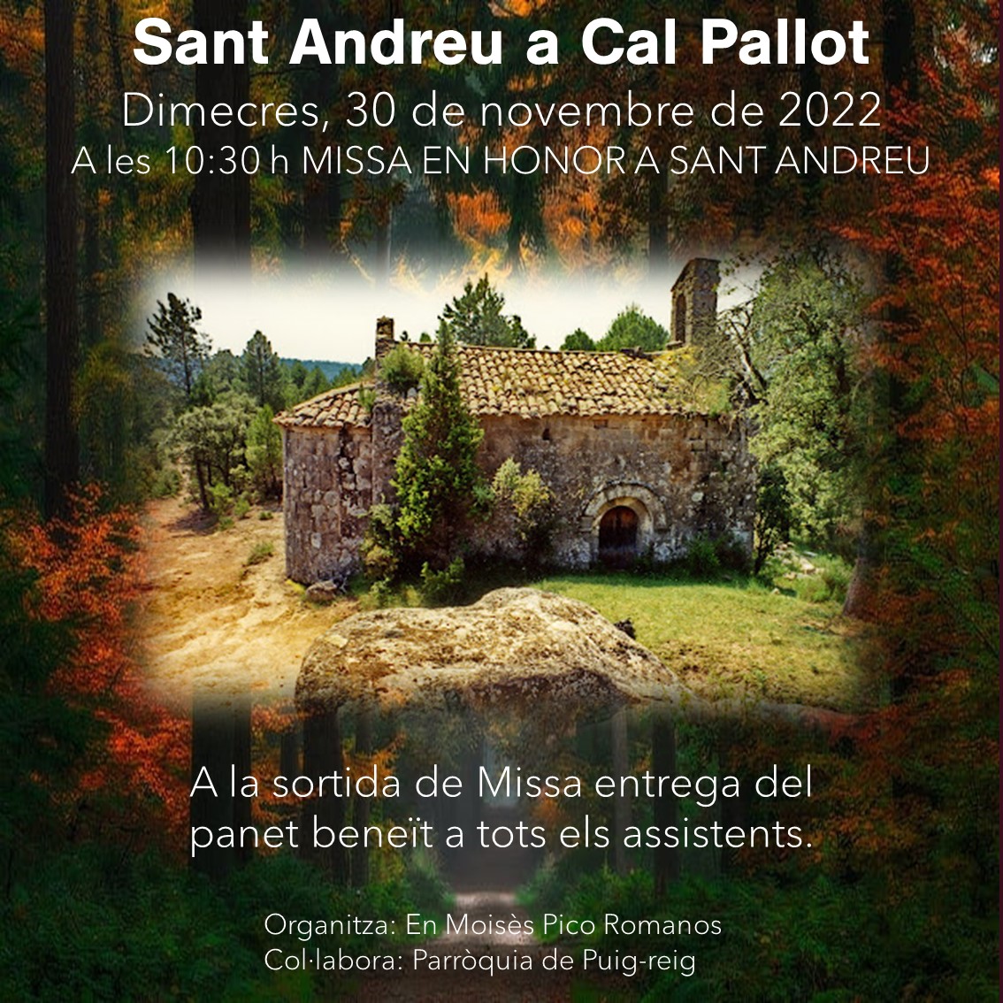 Missa en Honor a Sant Andreu a Cal Pallot