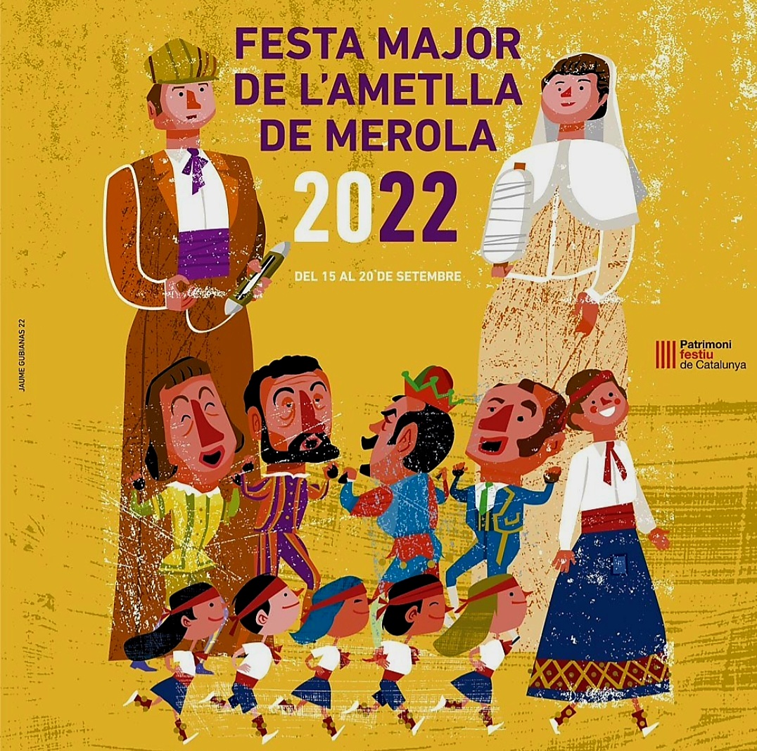 Festa Major de l’Ametlla de Merola 2022 · Del 15 al 20 de setembre