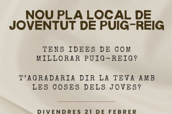 Sense títolsssssss Jornada per treballar el nou pla local de joventut de Puig-reig