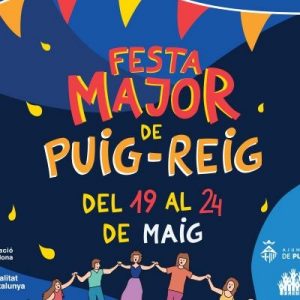 PROGRAMA FESTA MAJOR PUIG-REIG 2021 del 19 al 24 de maig