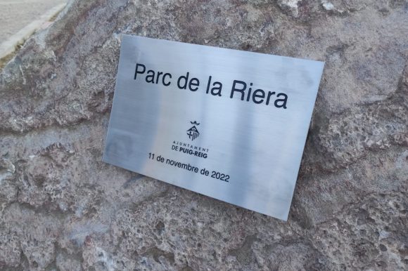 Puig-reig bateja el nou espai central del poble: Parc de la Riera
