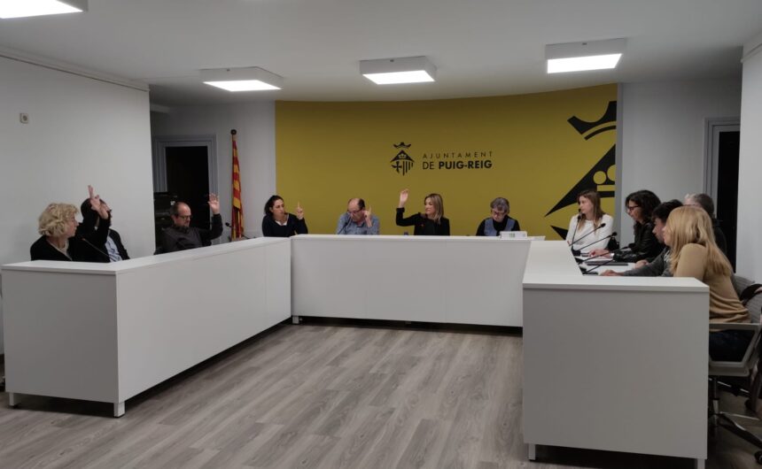 L’Ajuntament de Puig-reig aprova les ordenances fiscals pel 2024