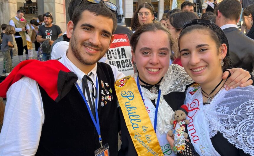 Anna Casafont és la pubilla de les comarques barcelonines 2023