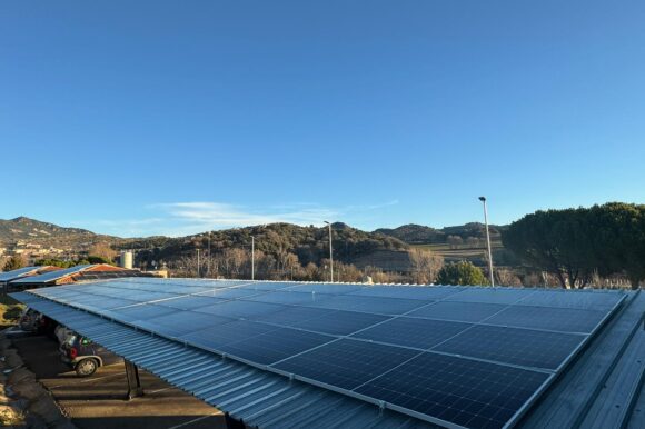 Les plaques solars de les depuradores de Puig-reig, Berga i Gironella eviten l’emissió de 92 tones de CO₂ a l’atmosfera