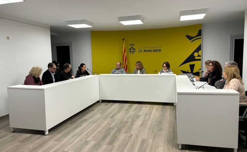 Resum del ple ordinari de gener de l’Ajuntament de Puig-reig