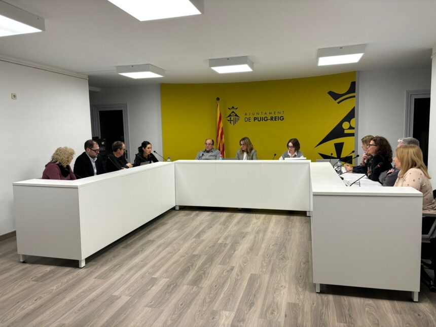 Resum del ple ordinari de gener de l’Ajuntament de Puig-reig