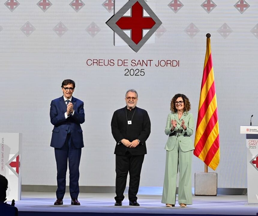Josep Pons rep la Creu de Sant Jordi 2025