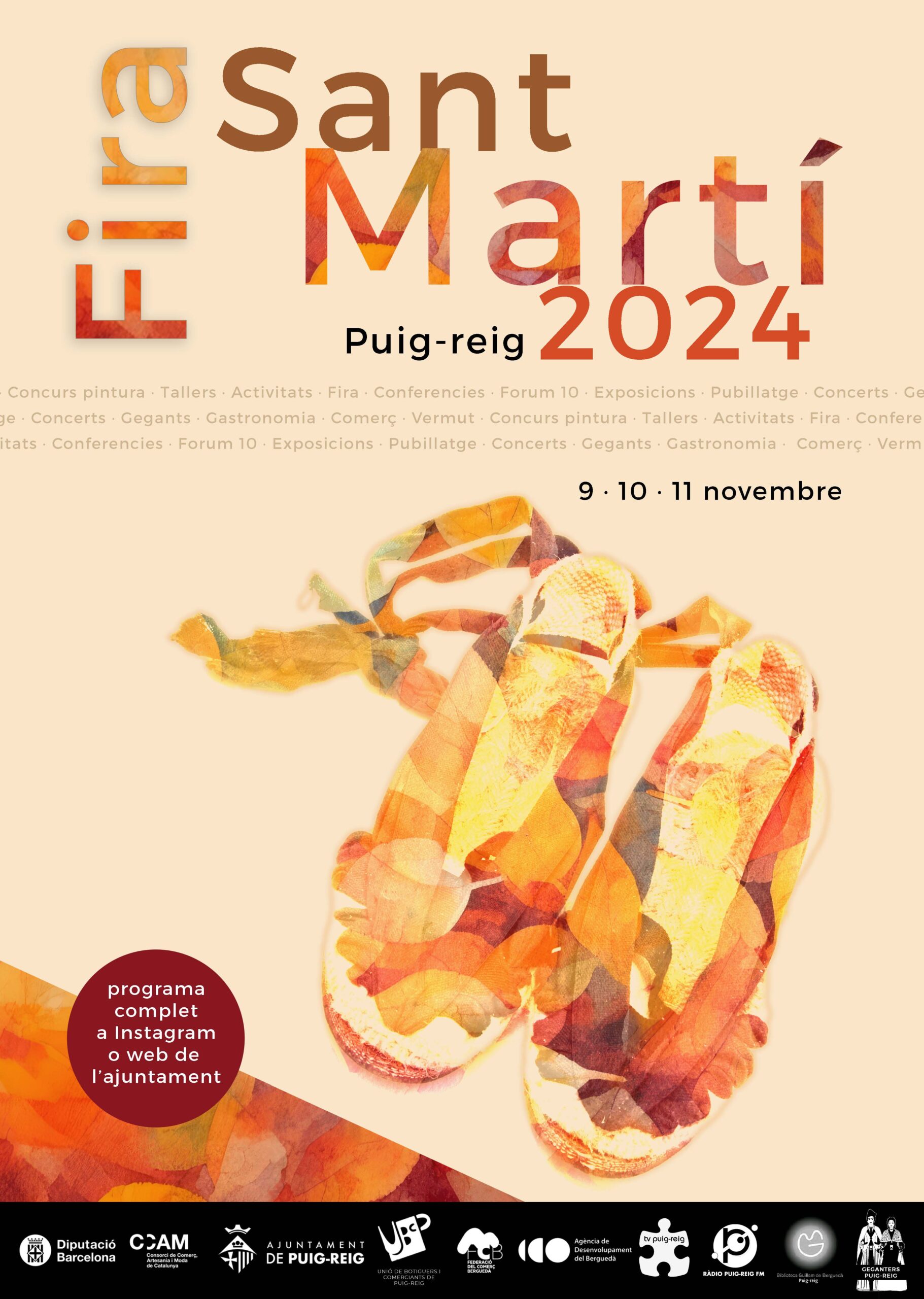 Puig-reig obre el període d’inscripcions per participar a la Fira de Sant Martí 2024